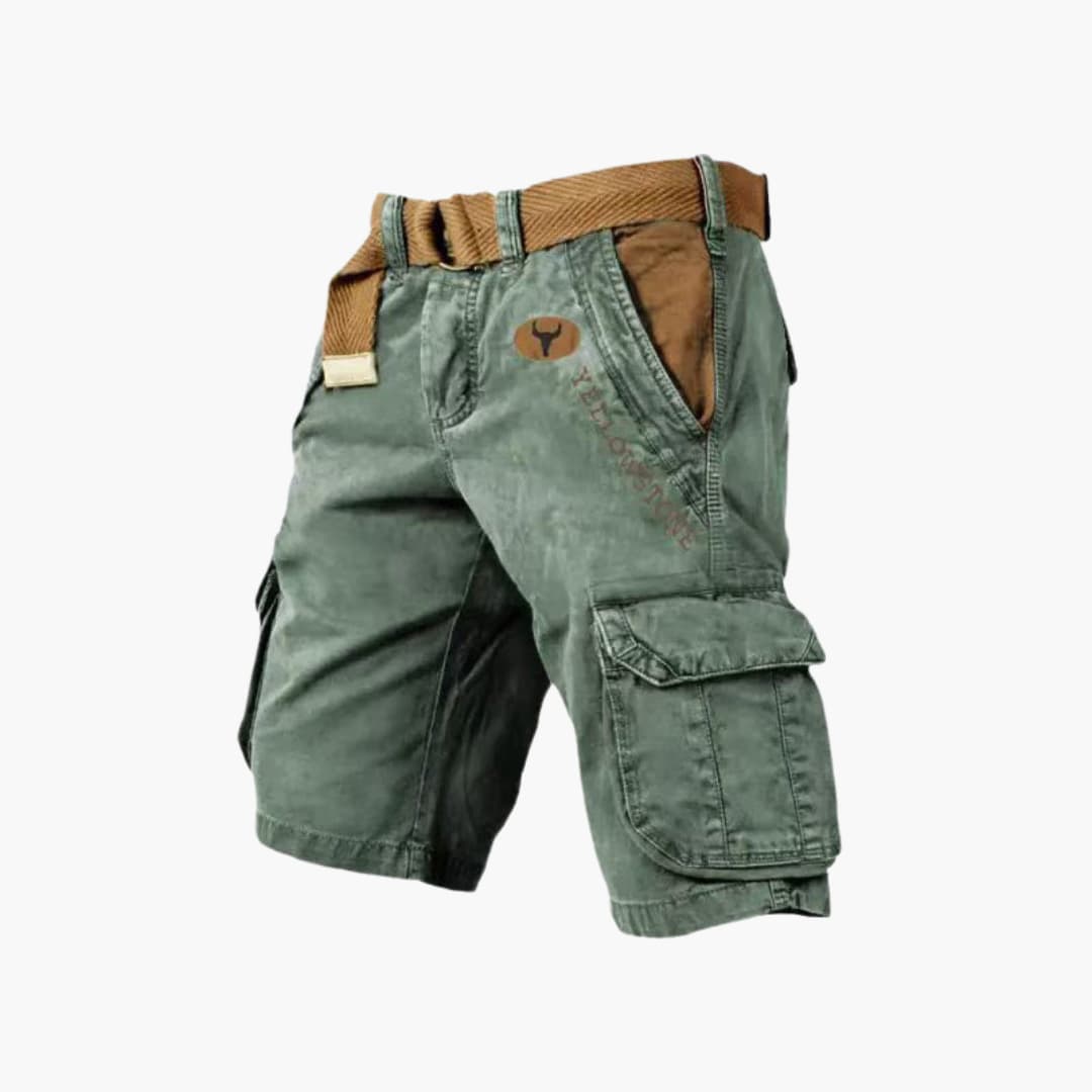Classic Cargo Shorts for Men with Pockets Casual Style