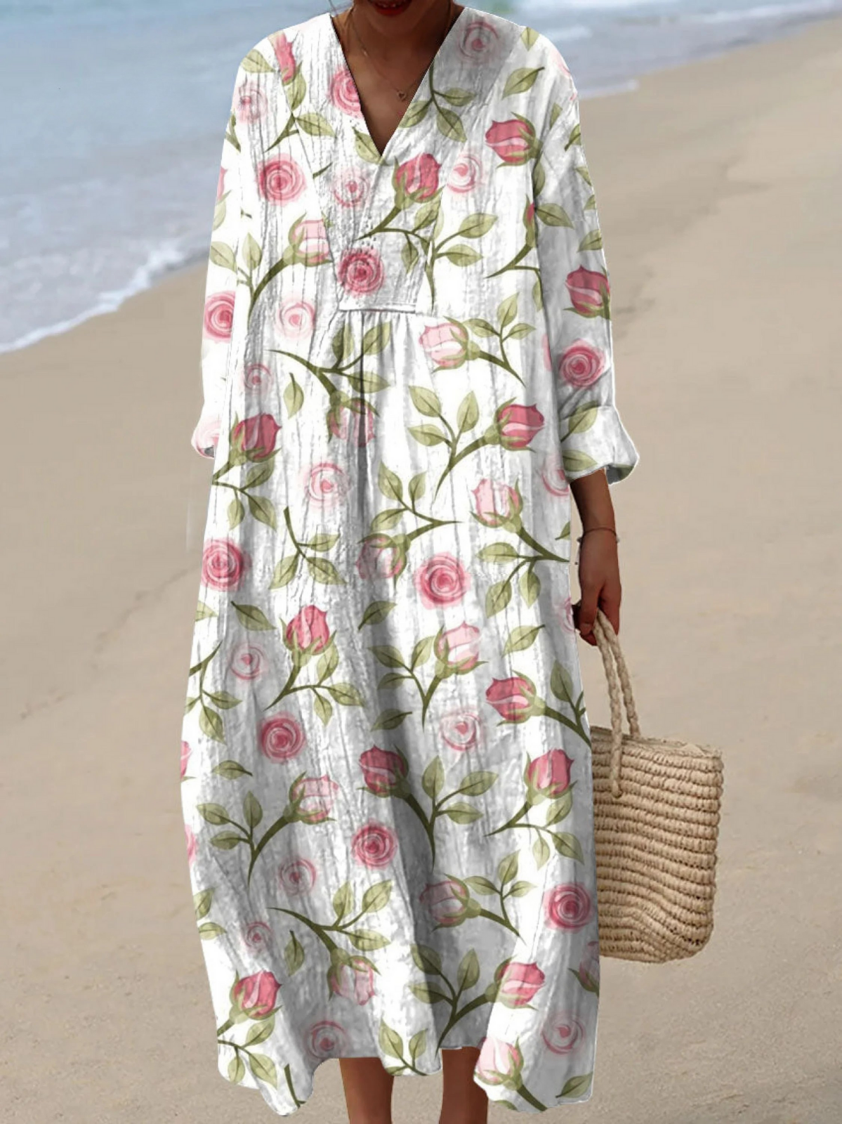 Effortless Floral Dress for Women
