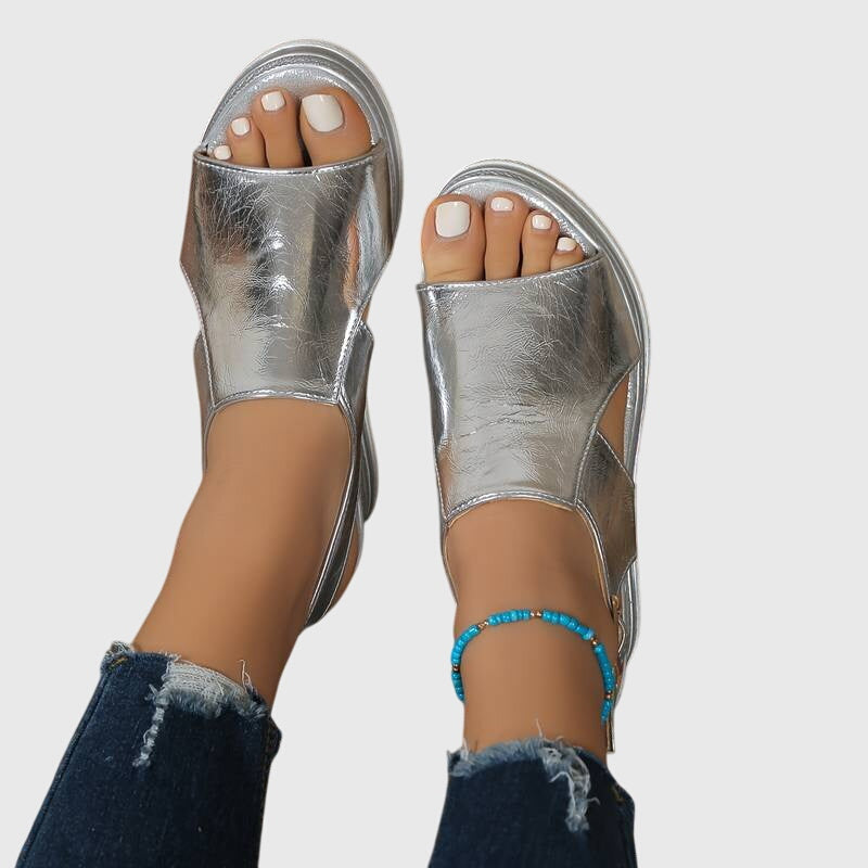 Comfortable Orthopedic Sandals for Women with Slingback Cushioned Style