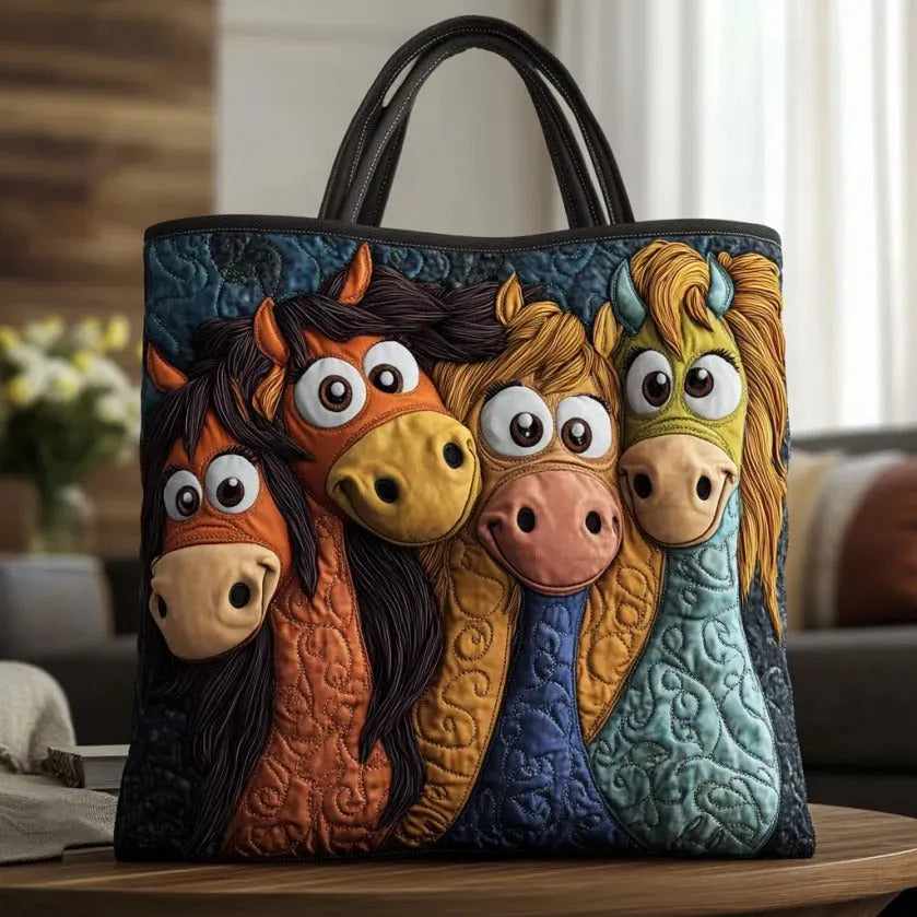 Stylish Tote Bag for Women with Multicolor Design