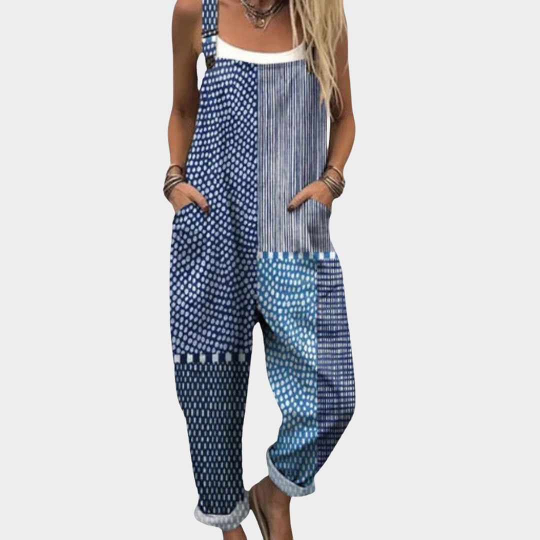 Effortless Blue Jumpsuit for Women