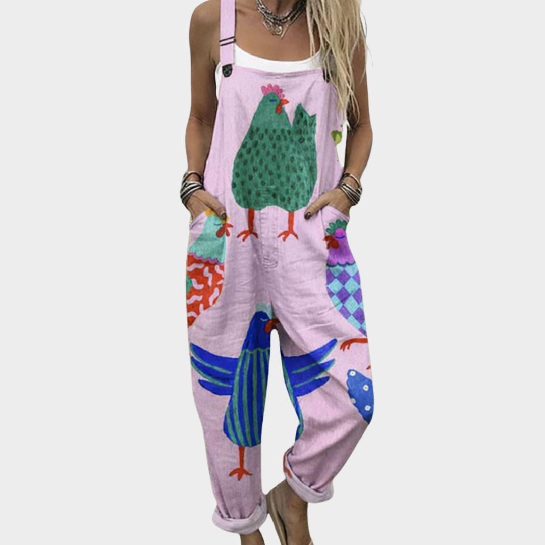 Effortless Pink Jumpsuit for Women