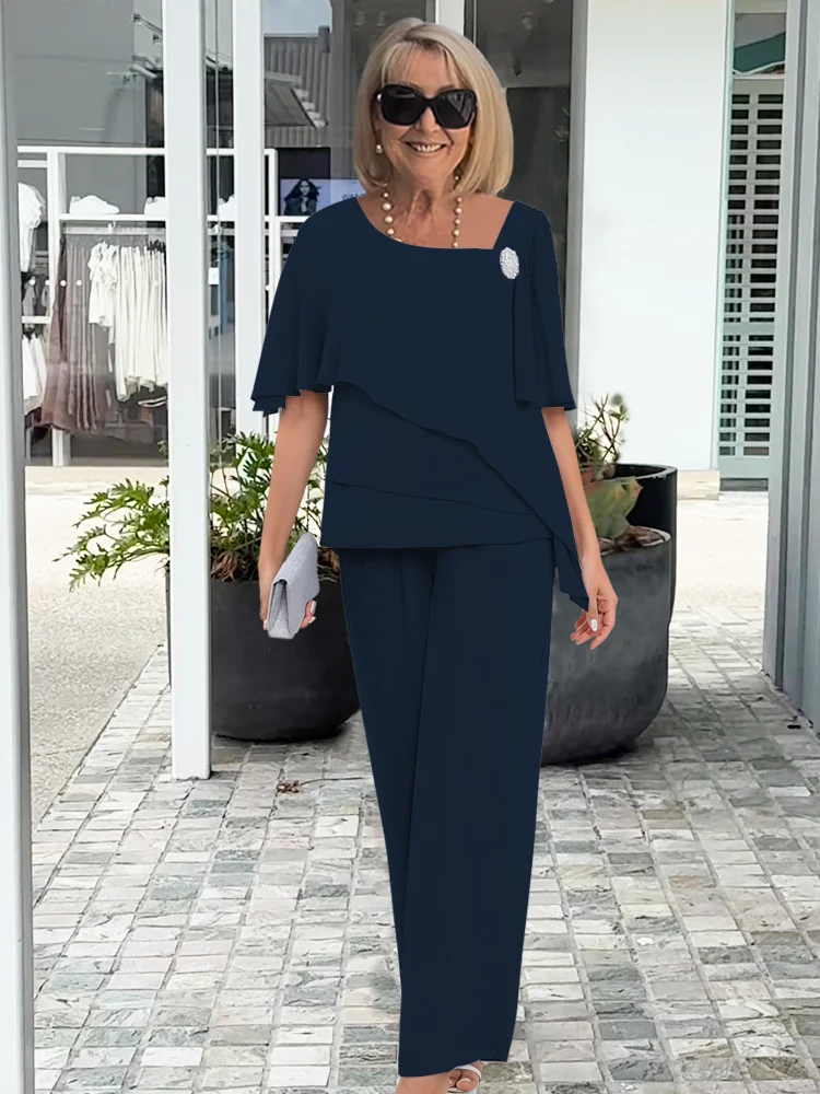 Stylish Two Piece Set for Women with Wide Sleeve