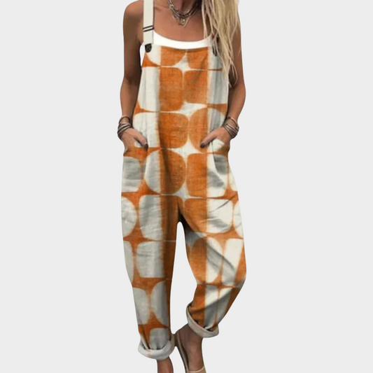 Effortless Jumpsuit for Women with Pocket Casual Style
