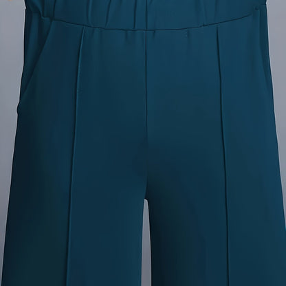 Effortless Wide Leg Pants for Women with High Waist