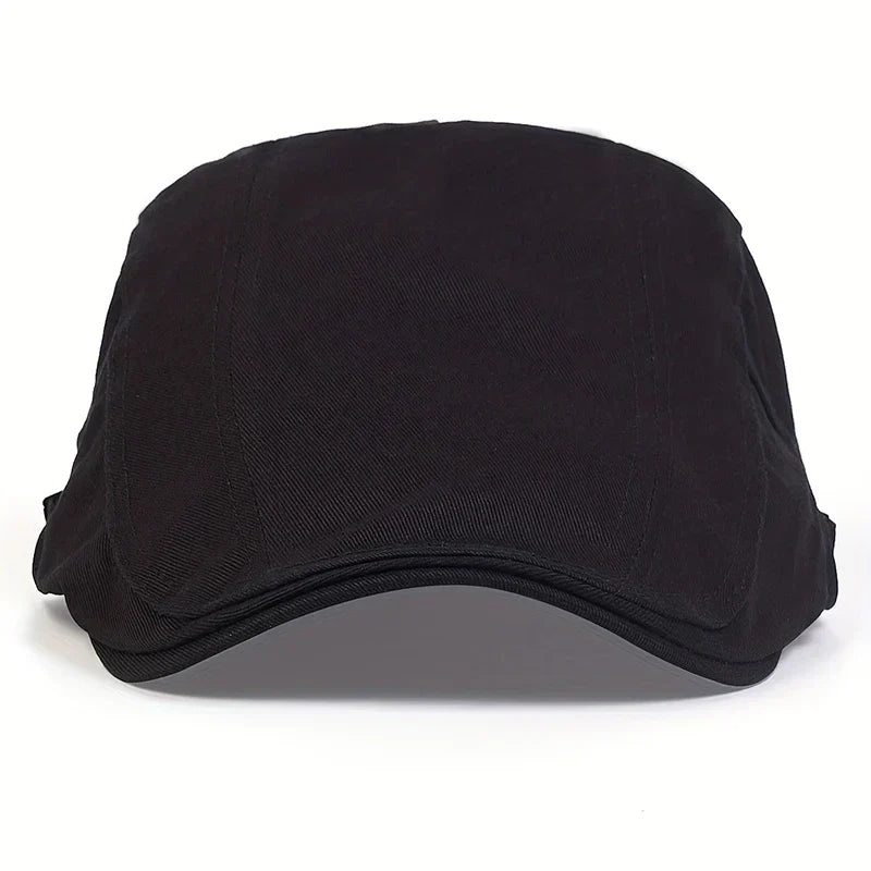Comfortable Cap for Men with Retro Driver Design