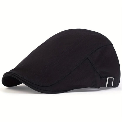 Comfortable Cap for Men with Retro Driver Design