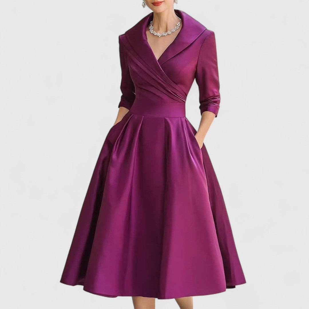 Stylish Graceful Midi Dress for Women