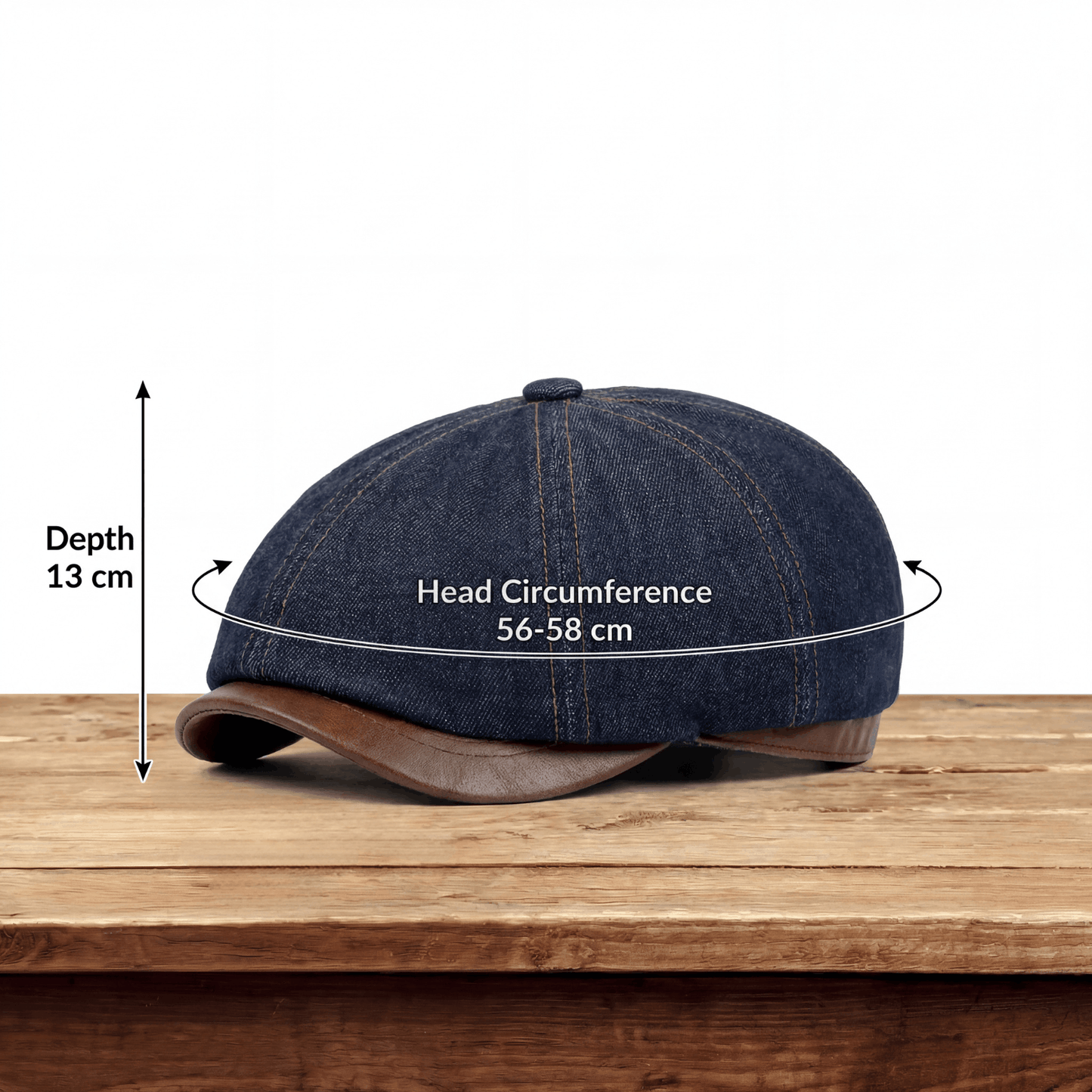 Effortless Cap for Men with Vintage Small Design