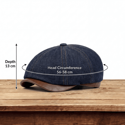 Effortless Cap for Men with Vintage Small Design