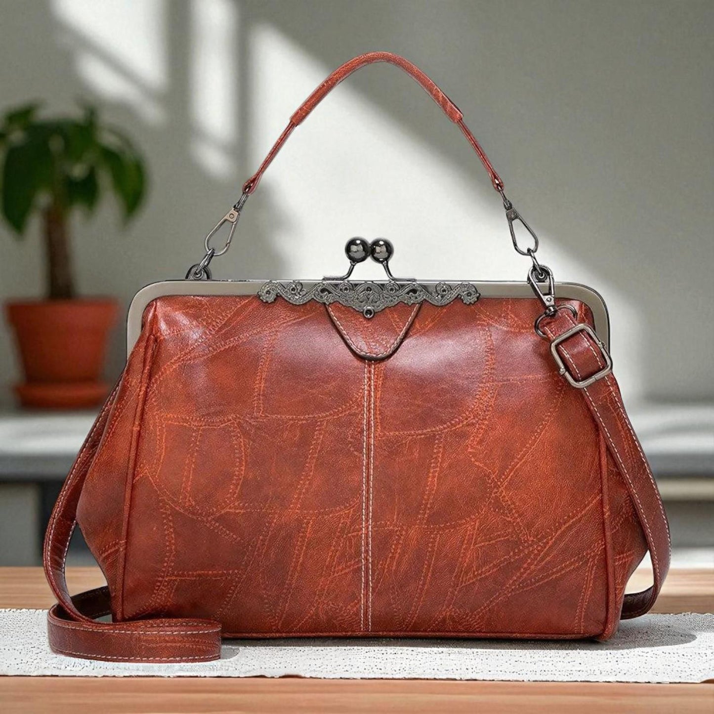Stylish Handbag for Women with Vintage Sling Design