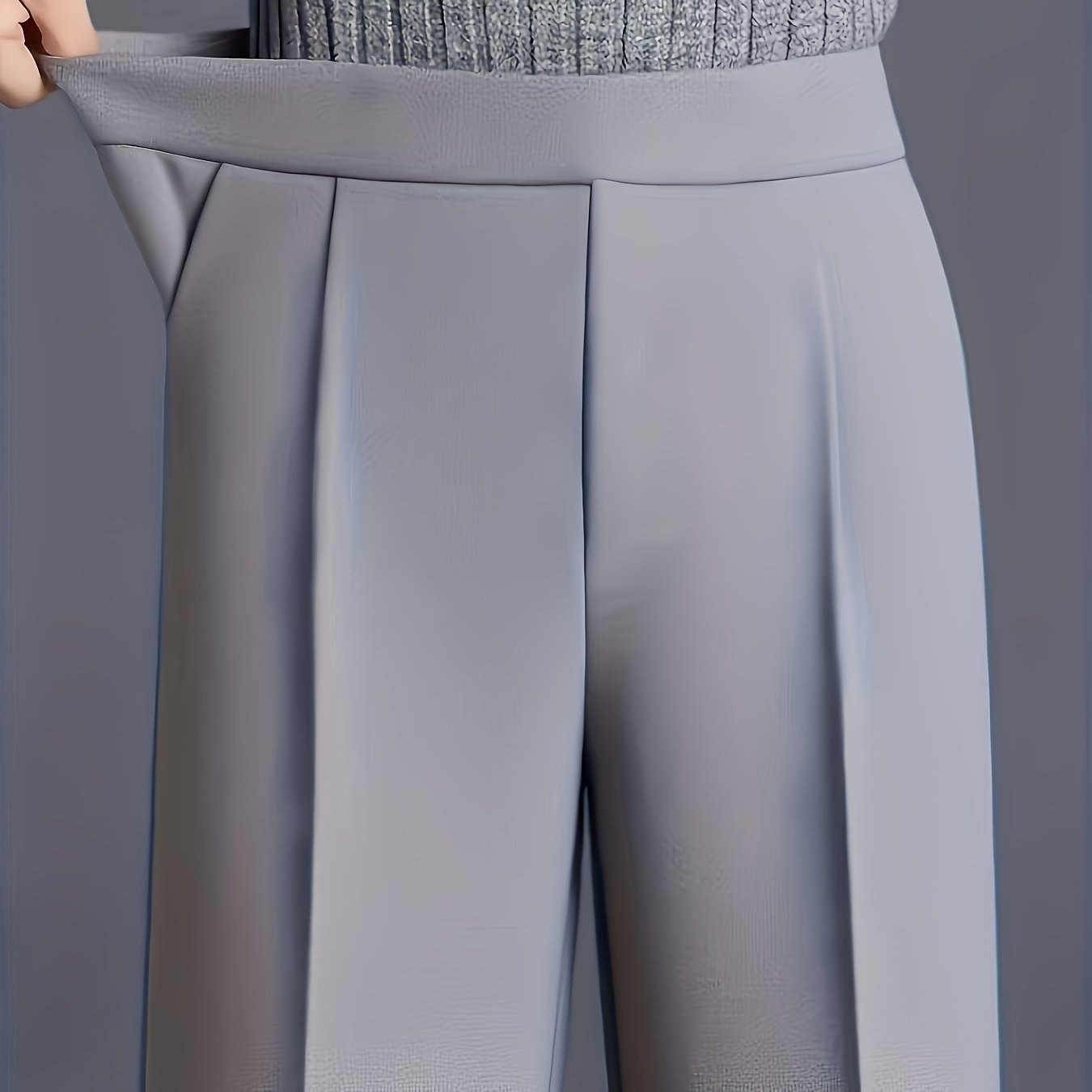 Effortless Wide Leg Pants for Women with High Waist