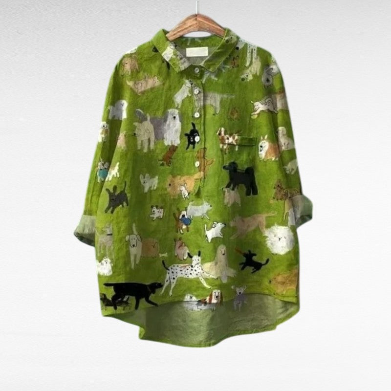 Elegant Green Blouse for Women