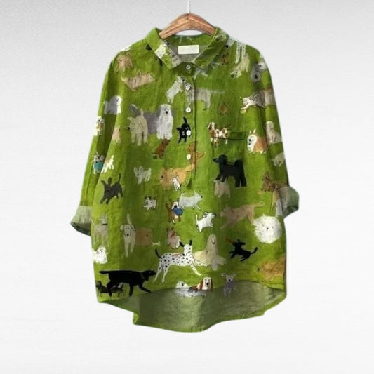 Elegant Green Blouse for Women