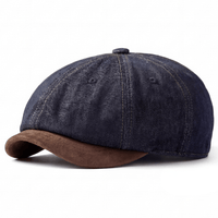 Brown / Navy Blue