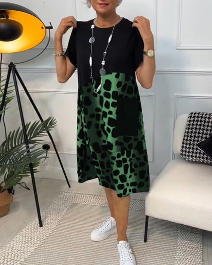 Elegant Flowy Midi Dress for Women