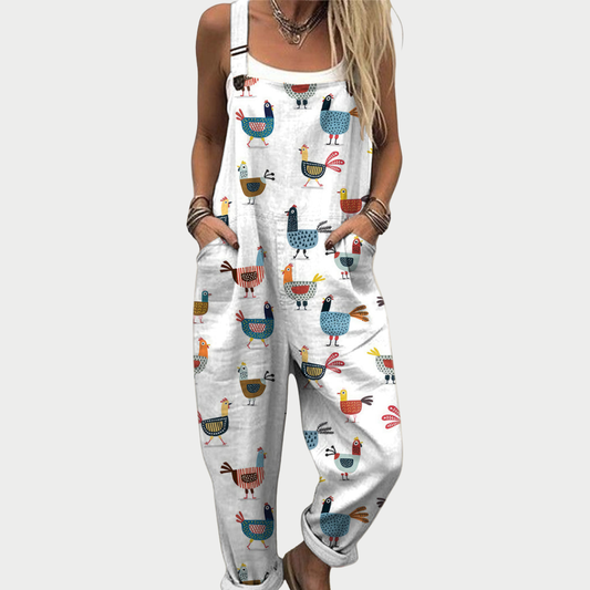 Comfortable White Jumpsuit for Women