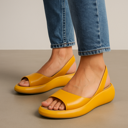 Comfortable Sandals for Women with Open Toe Slingback Cushioned Style
