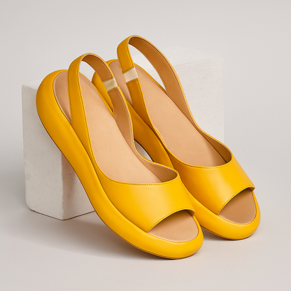 Comfortable Sandals for Women with Open Toe Slingback Cushioned Style