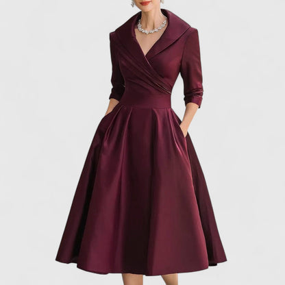Stylish Graceful Midi Dress for Women