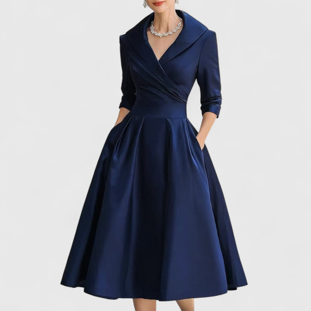 Stylish Graceful Midi Dress for Women