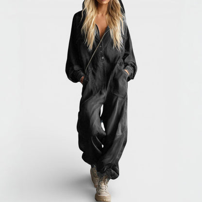 Stylish Jumpsuit for Women with Long Sleeve