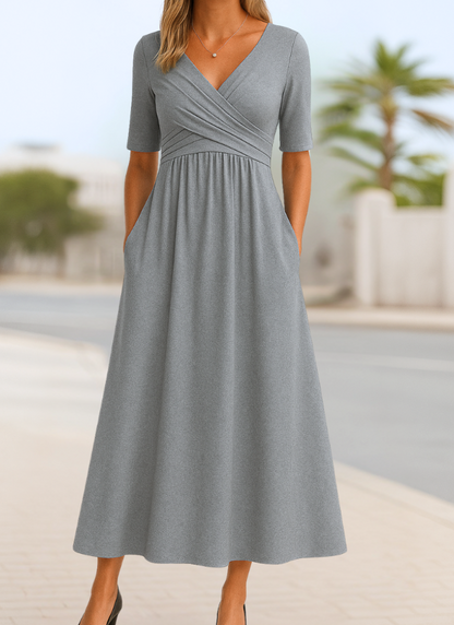 Effortless Airy Midi Dress for Women