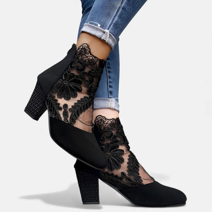 Comfortable Heels for Women with Orthopedic Breathable Cushioned Style
