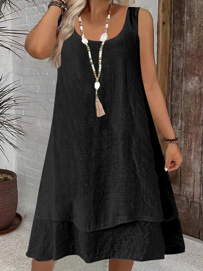 Elegant Evening Dress for Women with Sleeveless Formal Wedding Guest Style