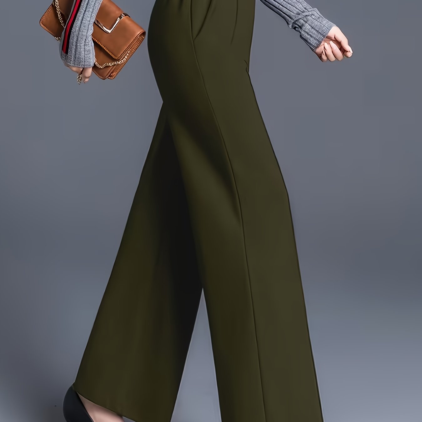 Effortless Wide Leg Pants for Women with High Waist