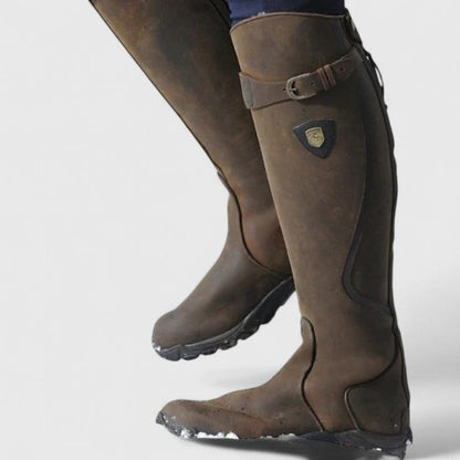 Comfortable Boots for Women with Buckle Style