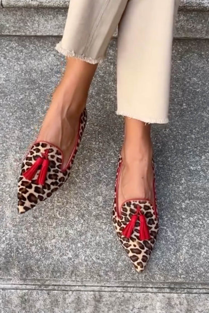 Comfortable Sandals for Women with Tassel Style