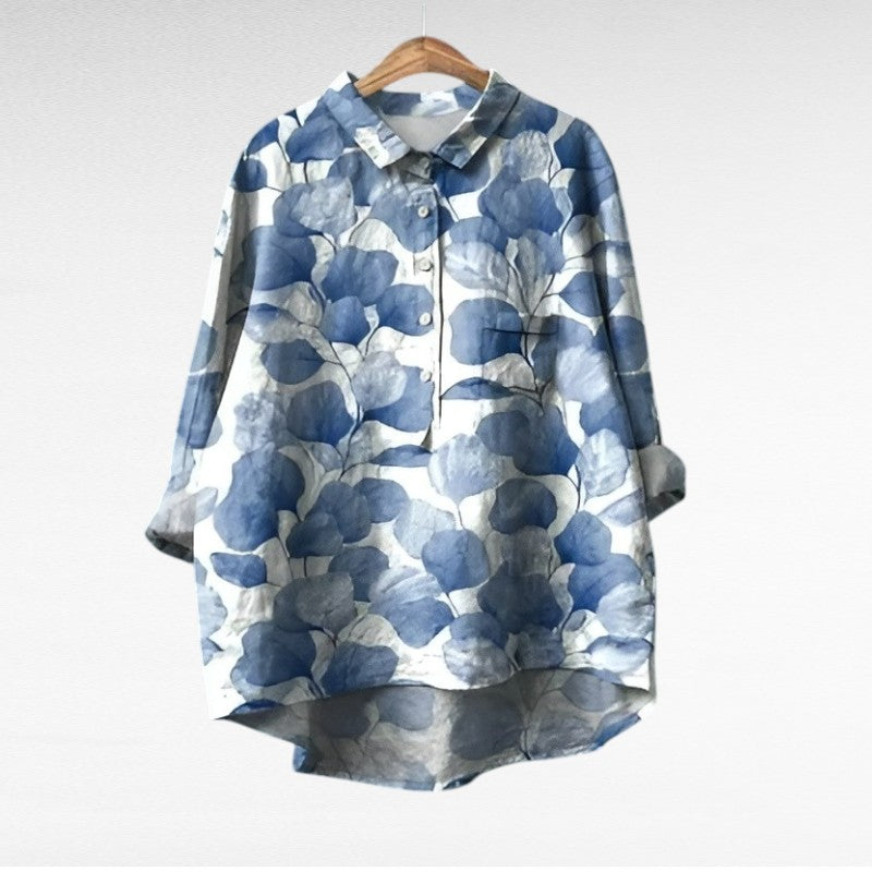 Effortless Breezy Floral Blouse for Women