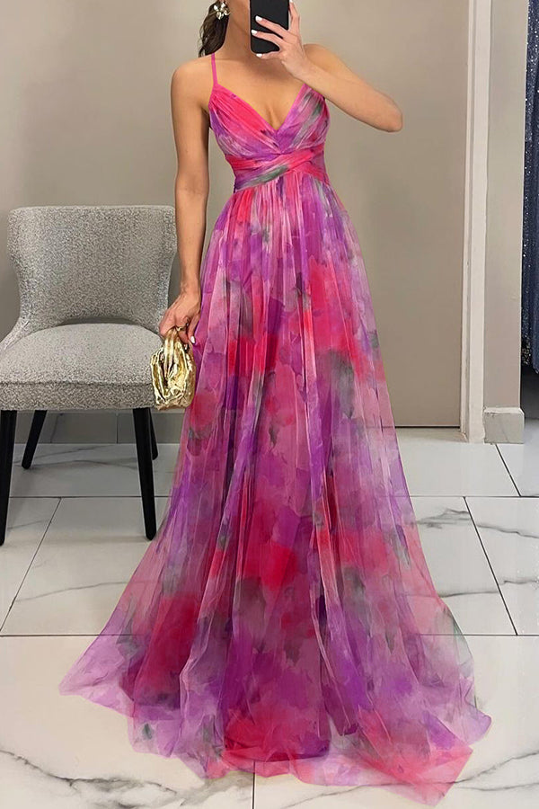 Elegant Flowy Maxi Dress for Women