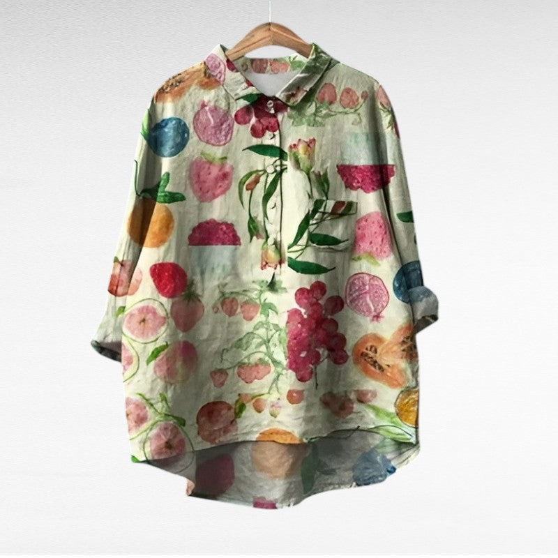 Effortless Breezy Floral Blouse for Women