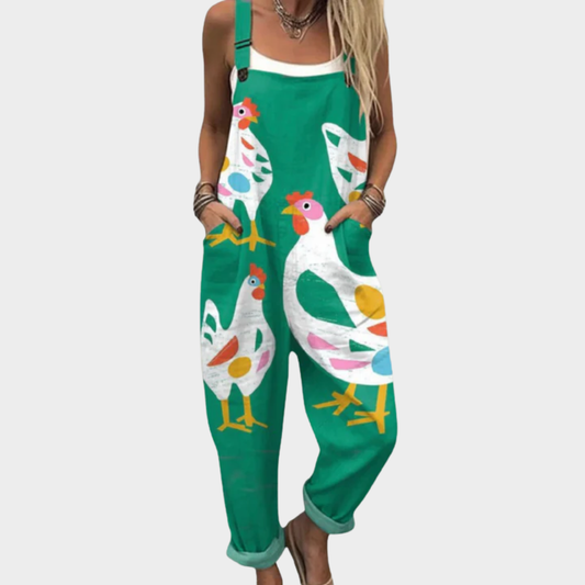 Stylish Green Jumpsuit for Women