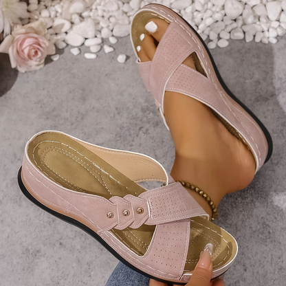 Comfortable Orthopedic Sandals for Women with Wedge Style