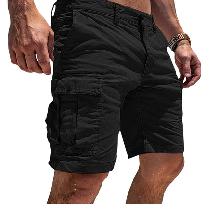 Comfortable Flowy Cargo Shorts for Men with Pockets Casual Style