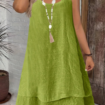 Elegant Evening Dress for Women with Sleeveless Formal Wedding Guest Style