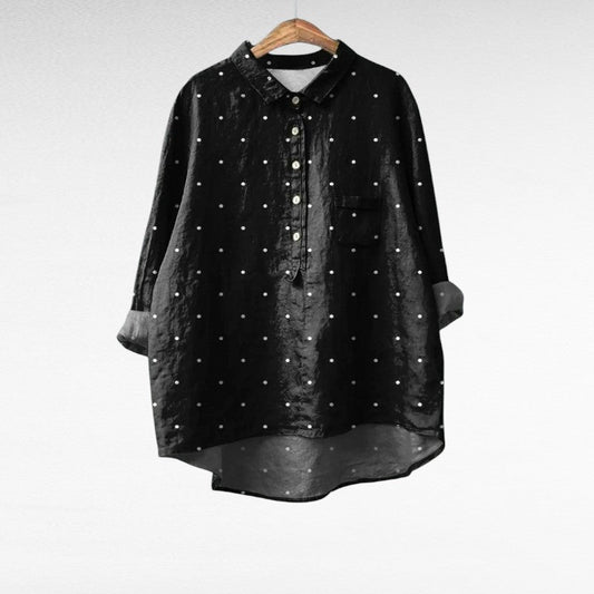 Effortless Black Blouse for Women