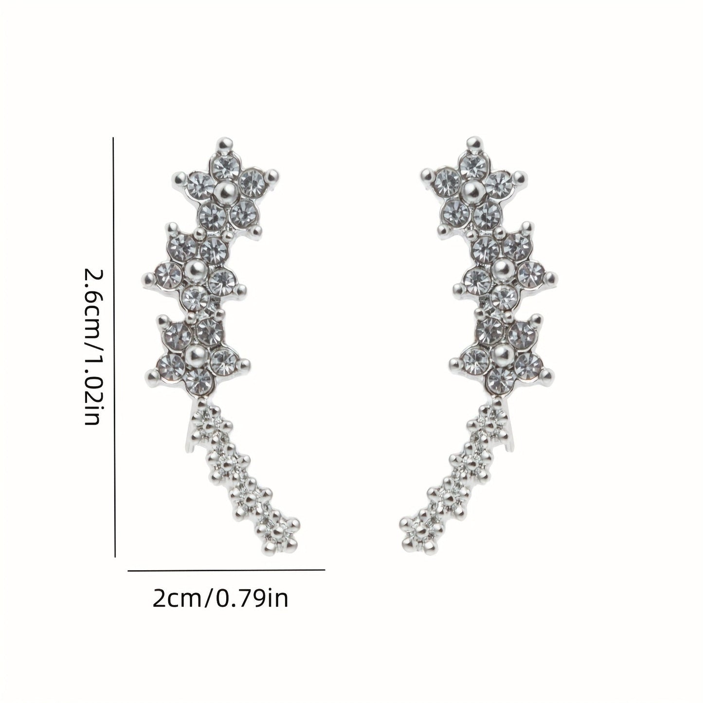 Elegant Floral Earrings for Women