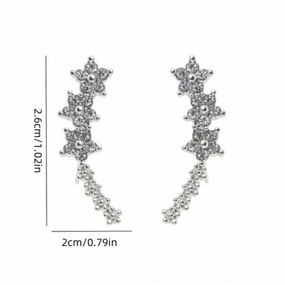 Elegant Floral Earrings for Women