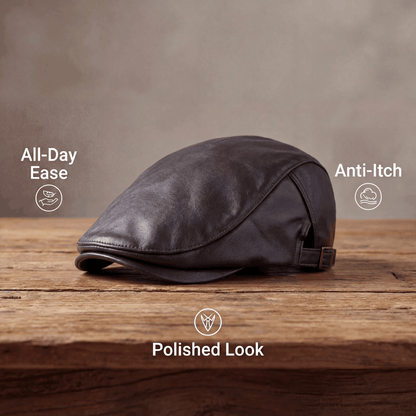 Comfortable Cap for Men with Vintage Driver Design