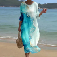 Blue and White