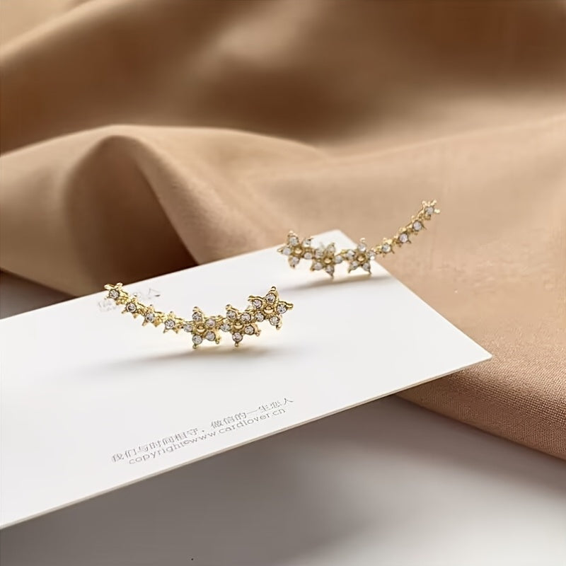 Elegant Floral Earrings for Women