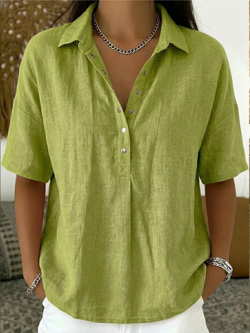 Stylish Blouse for Women with Button Up