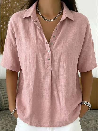 Stylish Blouse for Women with Button Up