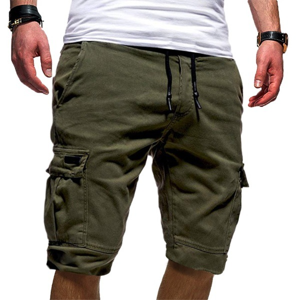 Stylish Flowy Cargo Shorts for Men with Pockets Casual Style