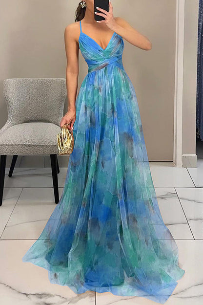 Elegant Flowy Maxi Dress for Women