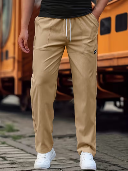 Stylish Pants for Men with Straight Leg
